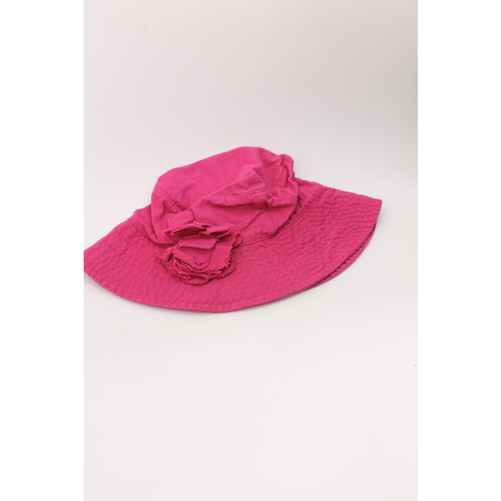 Hot pink cotton with flour kids Sun hat 7–8 medium child's place